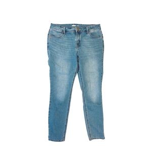 Old Navy Super Skinny Ankle Blue Jeans, Size 10